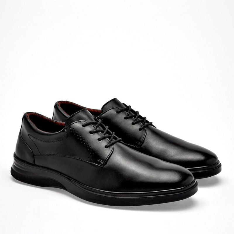CASUAL AGUJETA FLEXI 423101 NEGRO Piel