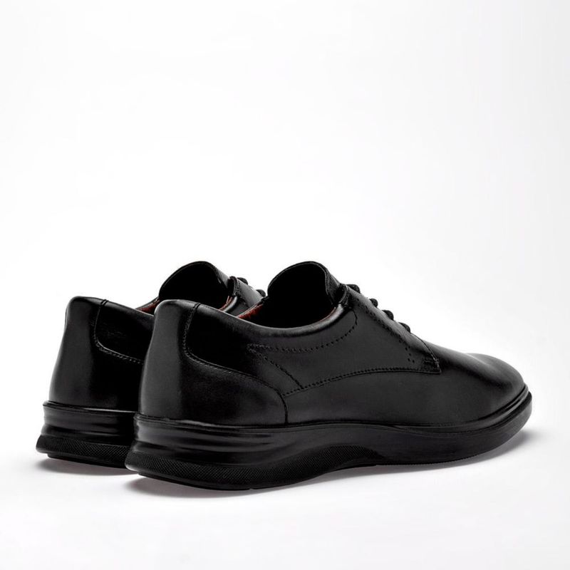 CASUAL AGUJETA FLEXI 423101 NEGRO Piel