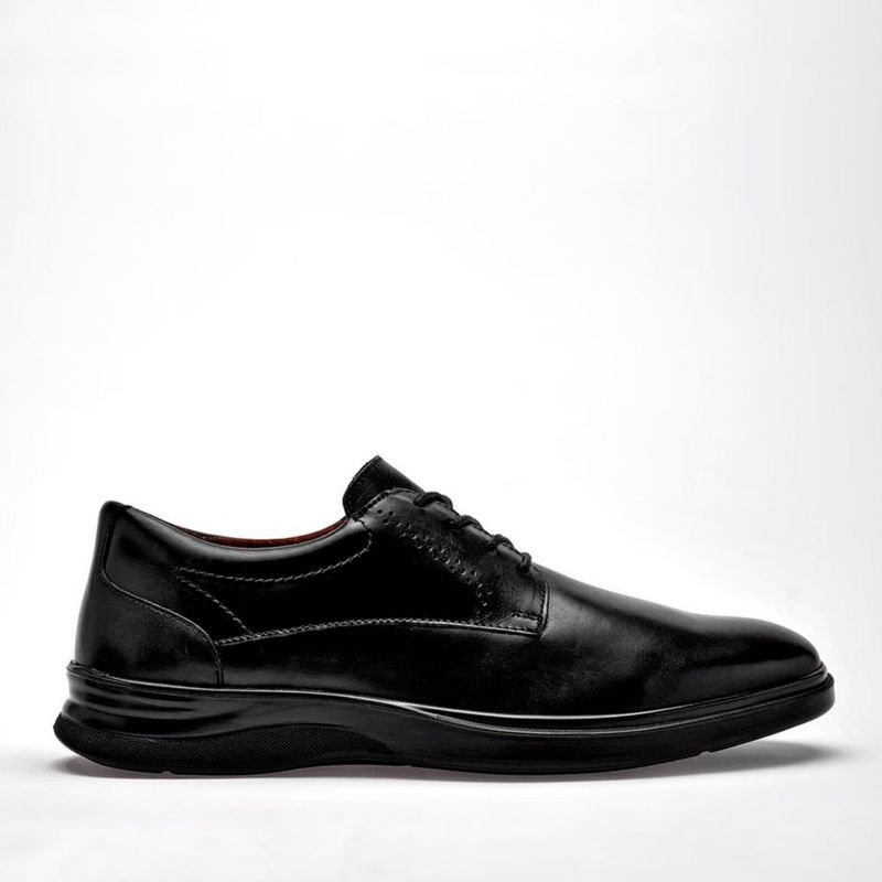 CASUAL AGUJETA FLEXI 423101 NEGRO Piel