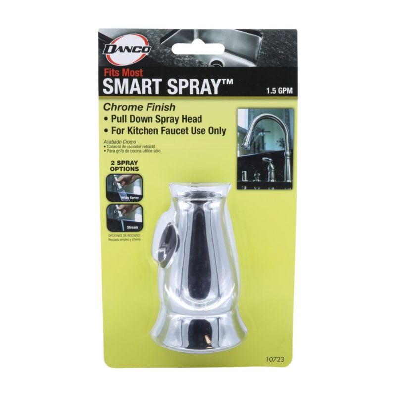 Grifo Danco Smart Spray Pull‑Down Cromado - 1 unidad