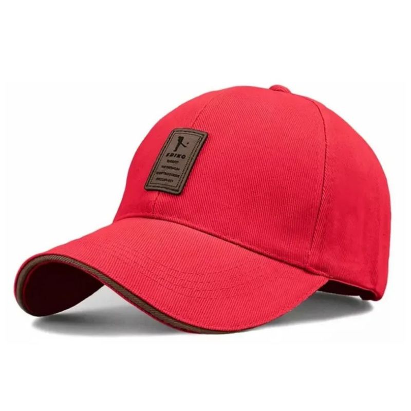 Gorra De Béisbol Cómoda Para Deportes Roja
