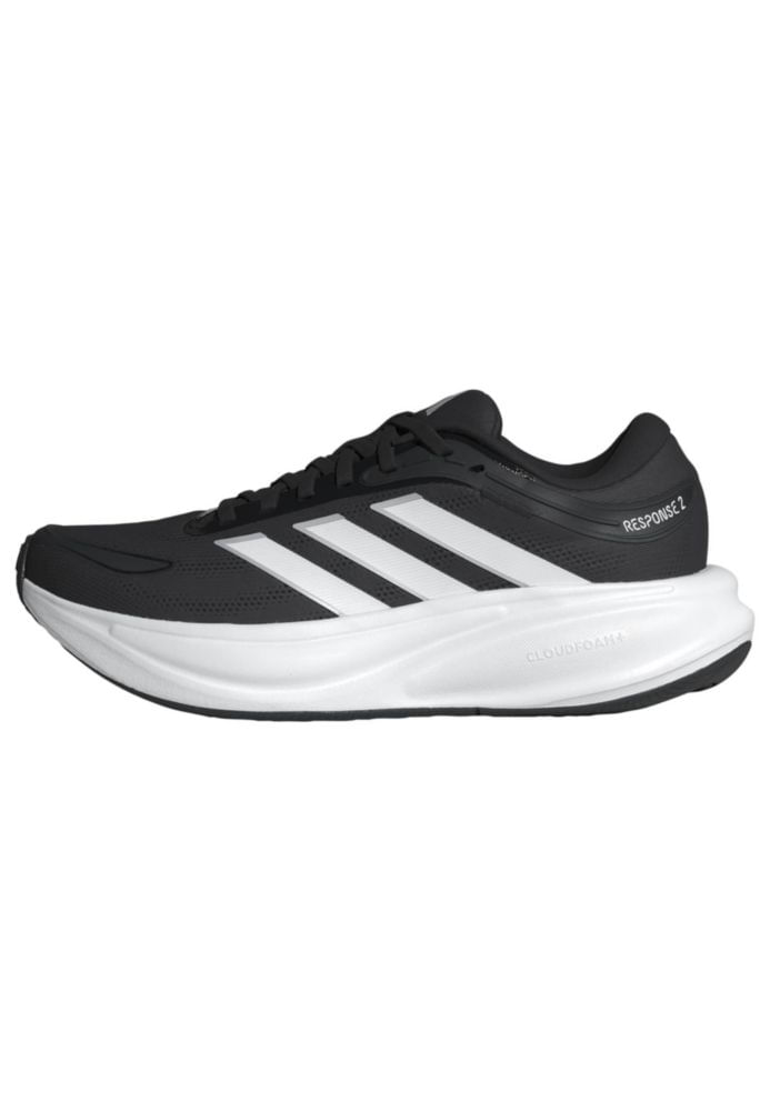 Zapatillas de running adidas Response 2 para mujer negro/plata metálico talla 5