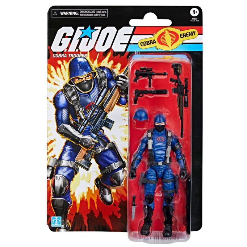 G I Joe Serie Clasificada CS RETRO OCCY Azul 6 Pulgadas