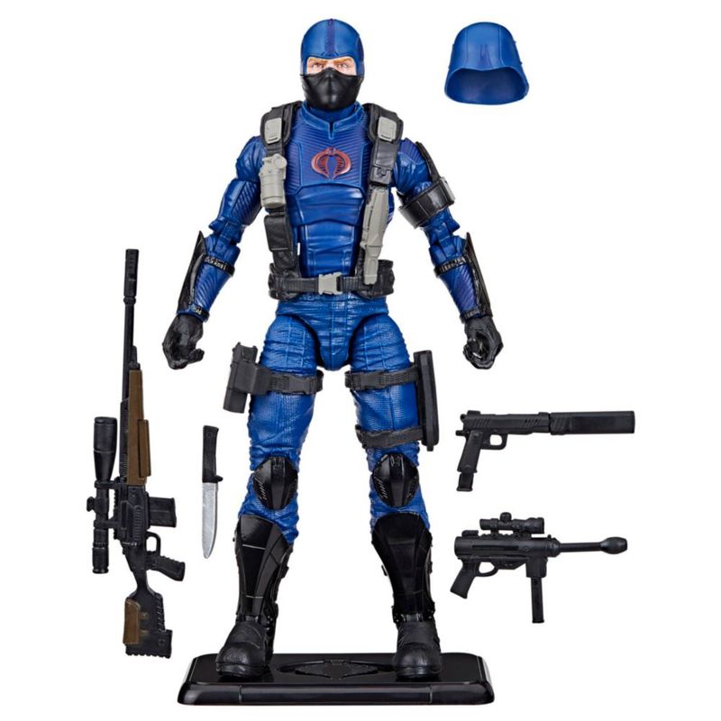 G I Joe Serie Clasificada CS RETRO OCCY Azul 6 Pulgadas
