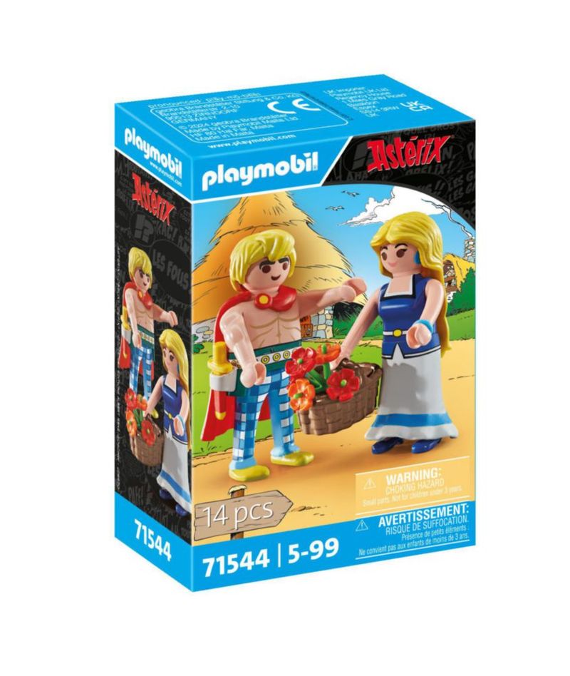 Playmobil 71544 Astérix Tragicómix Falbalá 14 Piezas Incluye