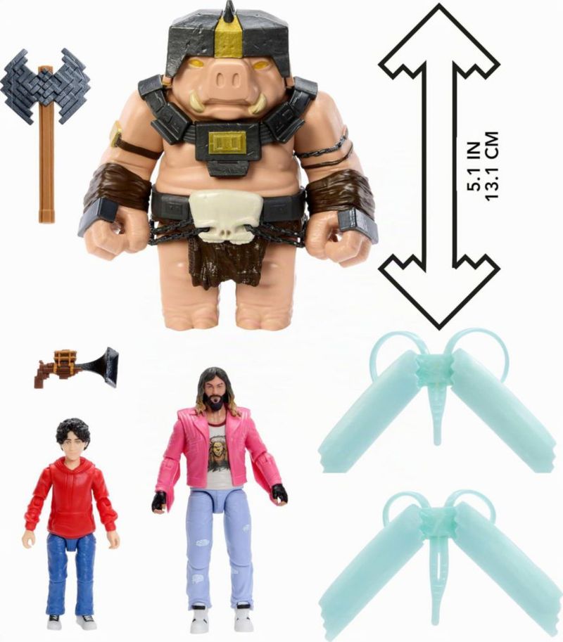 Minecraft La Película Figura Acción Paquete Escape Épico Niños 6