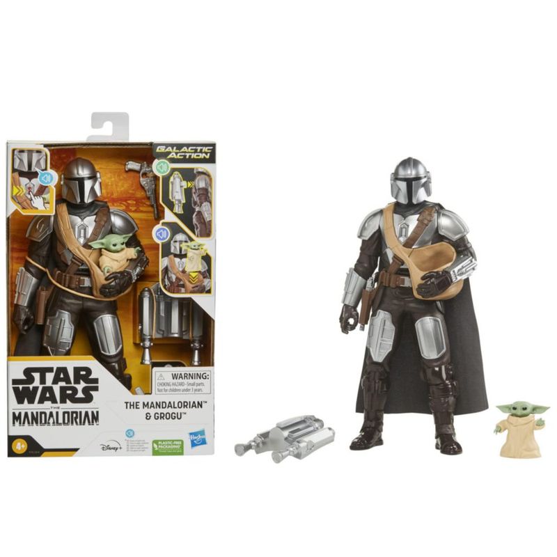 Star Wars Hasbro The Mandalorian Grogu Figura Electrónica 30 cm