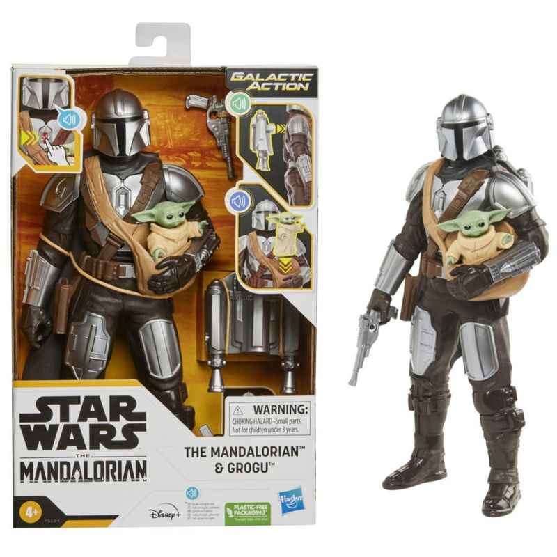 Star Wars Hasbro The Mandalorian Grogu Figura Electrónica 30 cm