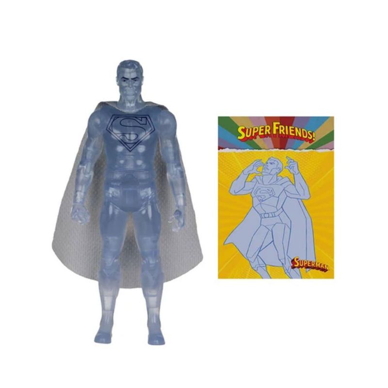 Mcfarlane DC Retro Super Friends Superman Cristalizado Chase