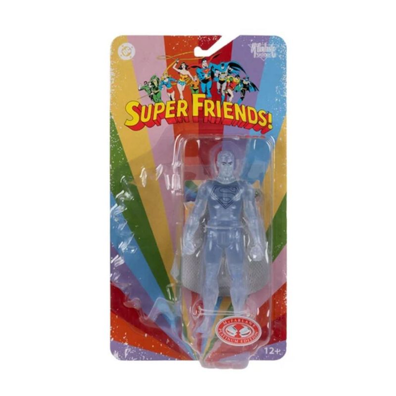 Mcfarlane DC Retro Super Friends Superman Cristalizado Chase