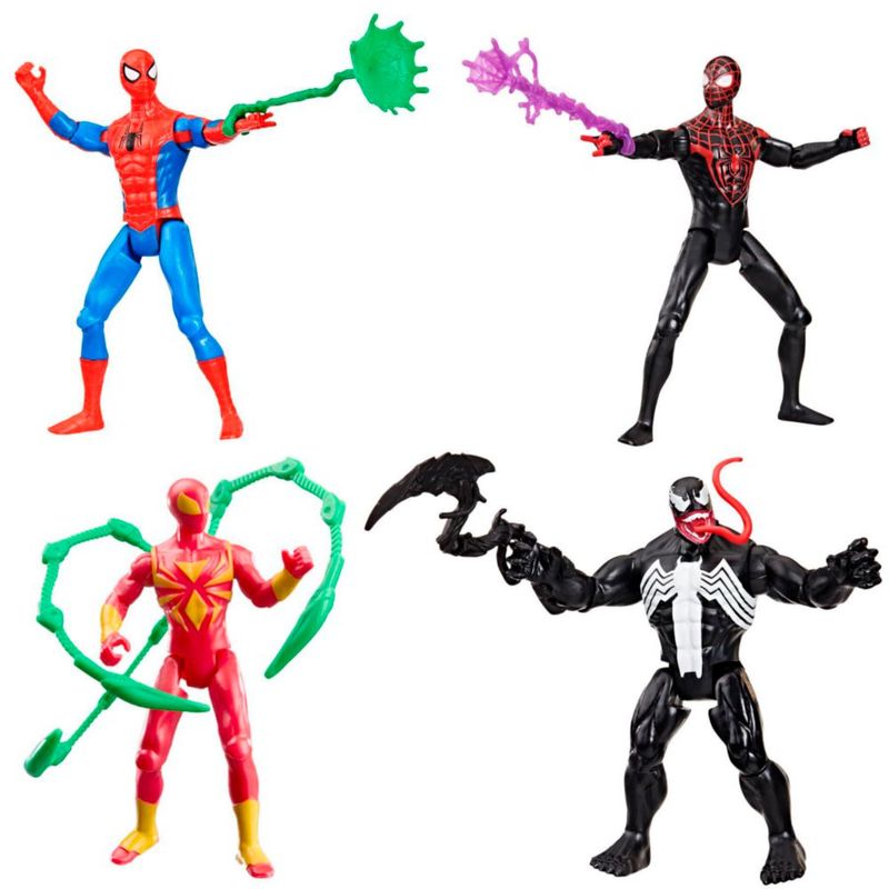 Spider Man SPD Figura épica Marvel 4 Pulgadas Paquete múltiple