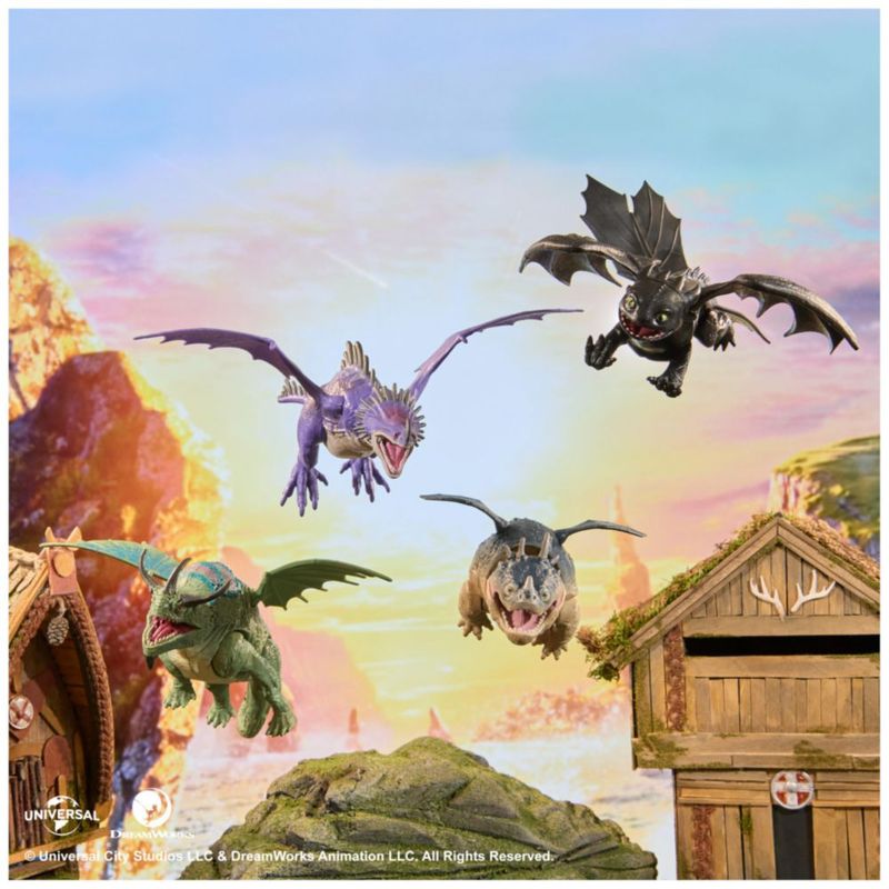 DreamWorks Dragons Toothless Figura Acción 19cm Spin Master