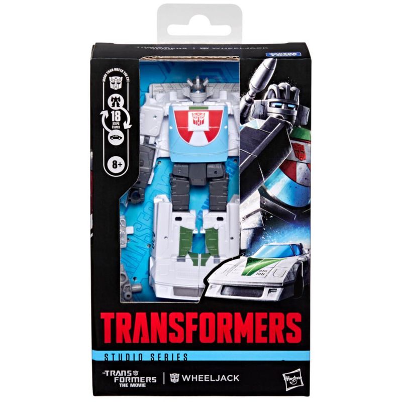 Transformers TRA Gen Studio Series DLX 86 WHEELJACK Multicolor
