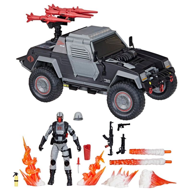 G I Joe Classified Series 120 Cobra Night Attack 4 WD Stinger Driver