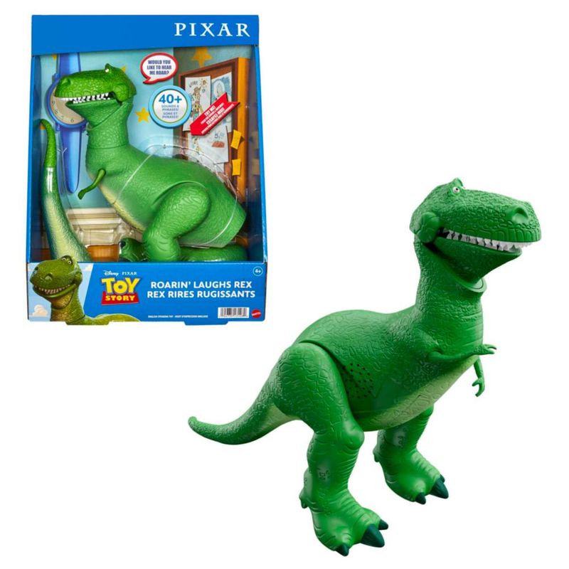 Figura Rex Toy Story Disney Pixar Acción Frases Sonidos 12 para Niños