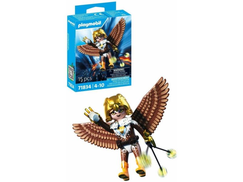 PLAYMOBIL Superhéroe Blue Voltage 15 Piezas