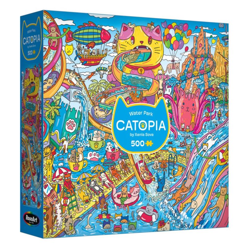 Rompecabezas RoseArt Catopia 500 piezas