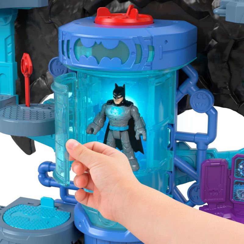Fisher Price Batcueva Bat Tech Batman Luces Sonidos Niños 3 a 8 Años