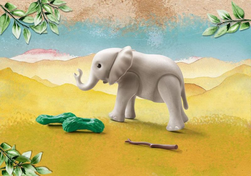 Playmobil Wiltopia Figura Elefante Joven 1 Pieza