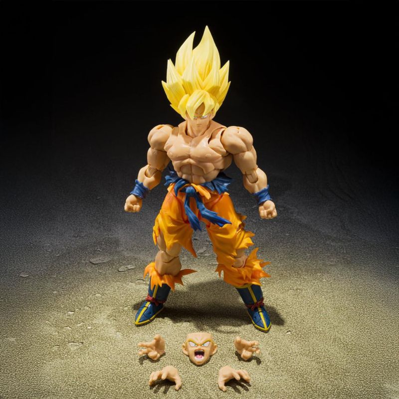 Super Saiyan Son Goku Figura Legendaria Super Saiyano de 15 5 cm