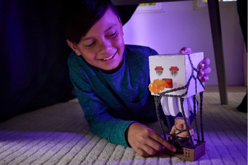 Minecraft La Película Figura Acción Ghast Piglin Explosivo para Niños