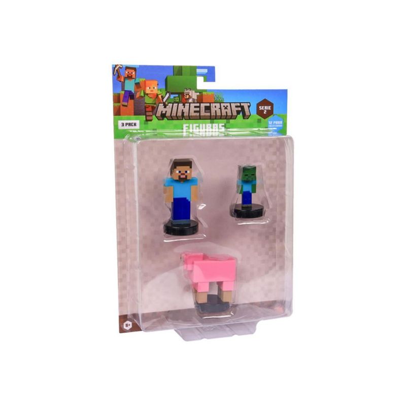 Minecraft Stampers 3 Pack Blister Aleatorio MINECRAFT