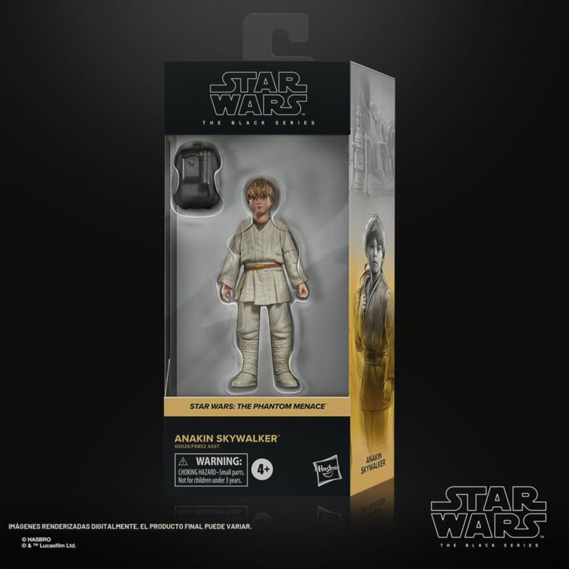 Star Wars The Black Series Figura de acción Anakin Skywalker Amenaza