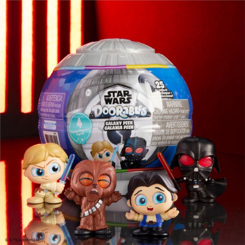 Figuras Star Wars Doorables Galaxy Peek Just Play 1 5 Pulgadas