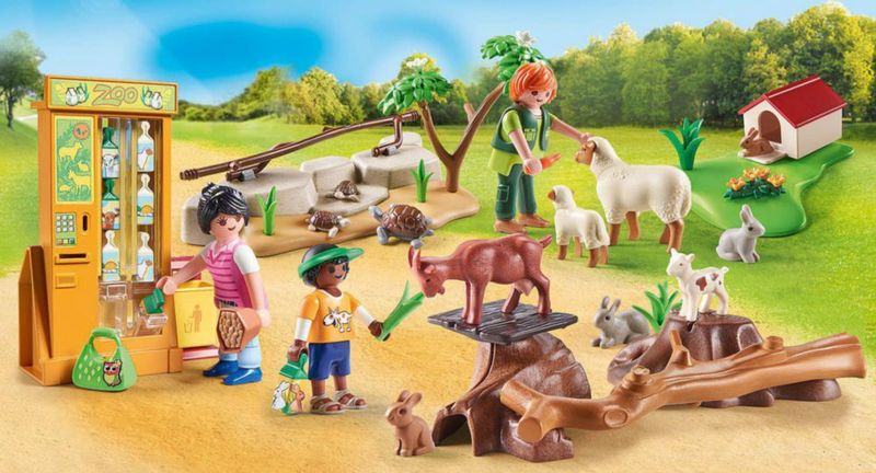 Playmobil Zoo de Mascotas 71191 Multicolor 63 Piezas