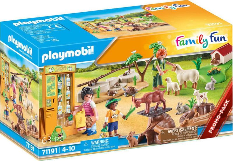 Playmobil Zoo de Mascotas 71191 Multicolor 63 Piezas