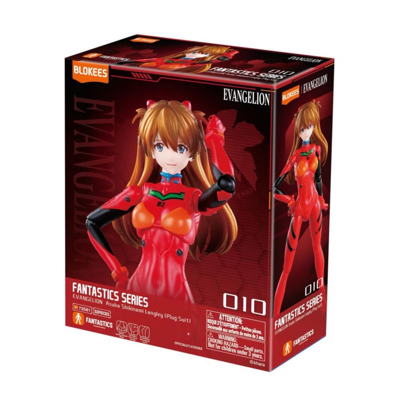 Blokees Evangelion Fantastics Series Asuka Shikinami Langley Plug