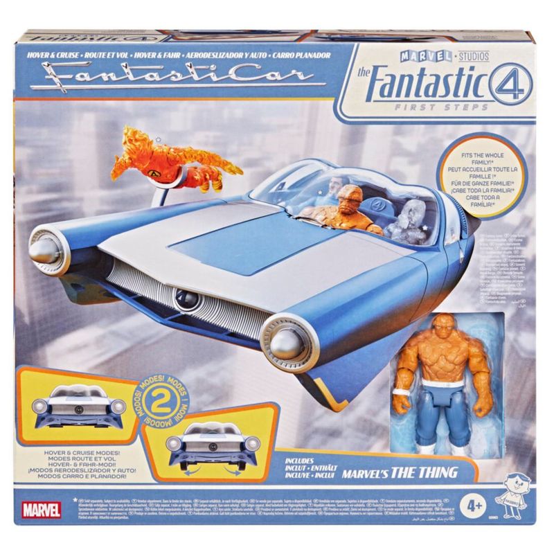 Fantasticar Aerodeslizador y Auto Marvel Epic World of Action