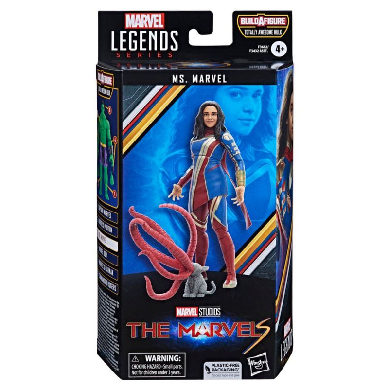 Marvel Legends Series Ms Marvel Figura Acción 15cm Coleccionable