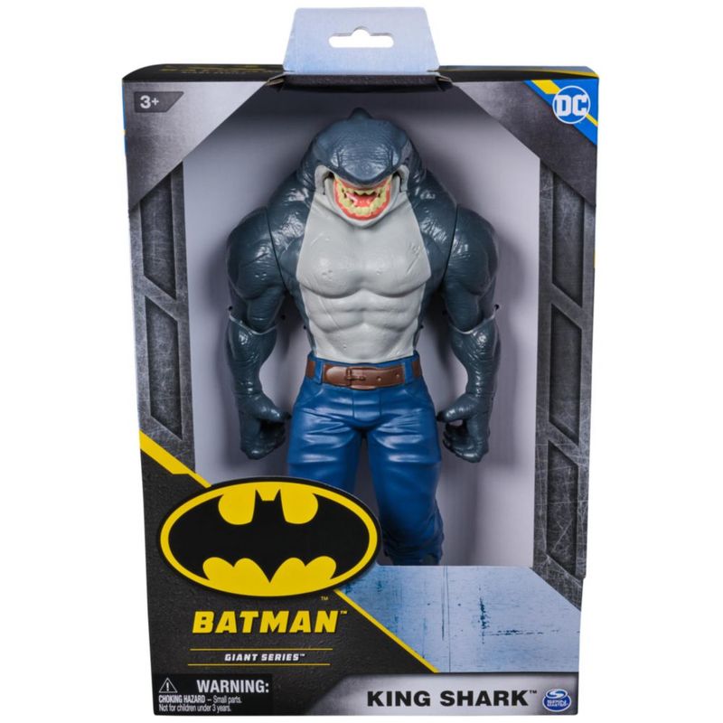 Figura de acción King Shark DC Comics Serie Gigante Spin Master 30 cm