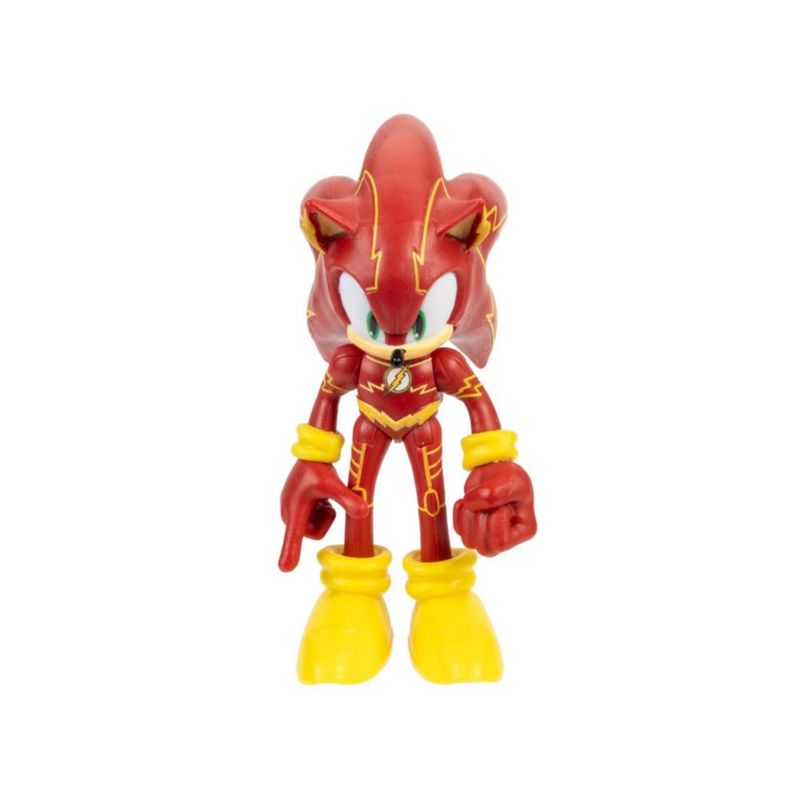 DC x Sonic Figura de acción de 6 cm con Licencia Oficial de Jakks