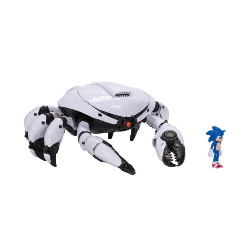 JAKKS Pacific Sonic la Película Set de Juego Batalla del Cangrejo
