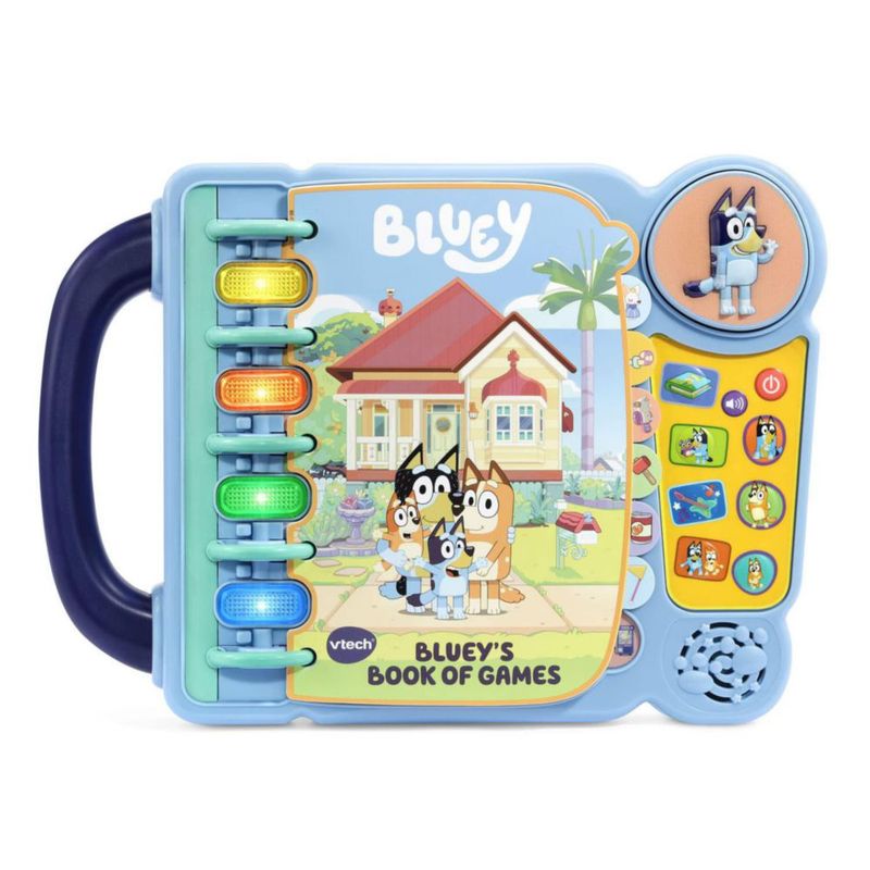 VTech Bluey Libro de Juegos Interactivo para Niños