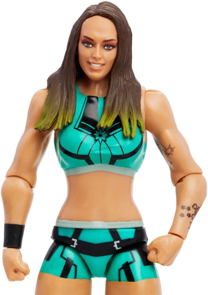 WWE Tegan Nox Figura Acción 15cm Posable Mattel GTG14