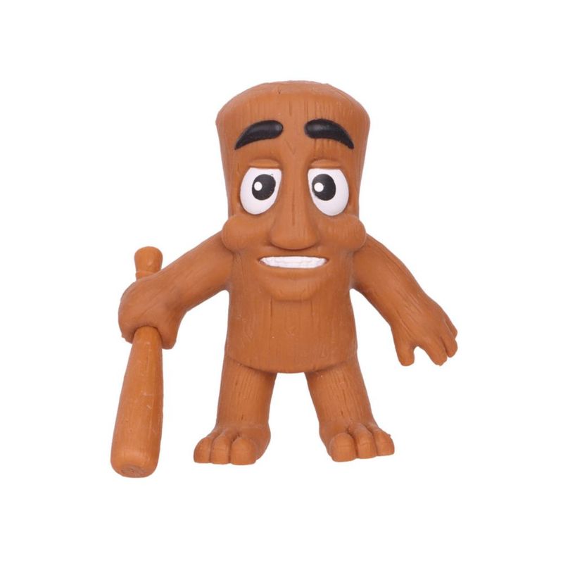 Ruz Tung Tung Tung Sahur Flexors Figura Acción 15 cm Textura Madera