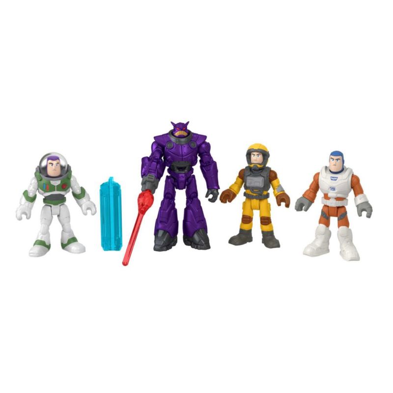 Fisher Price Imaginext Lightyear Viajeros del Tiempo Multipack 4