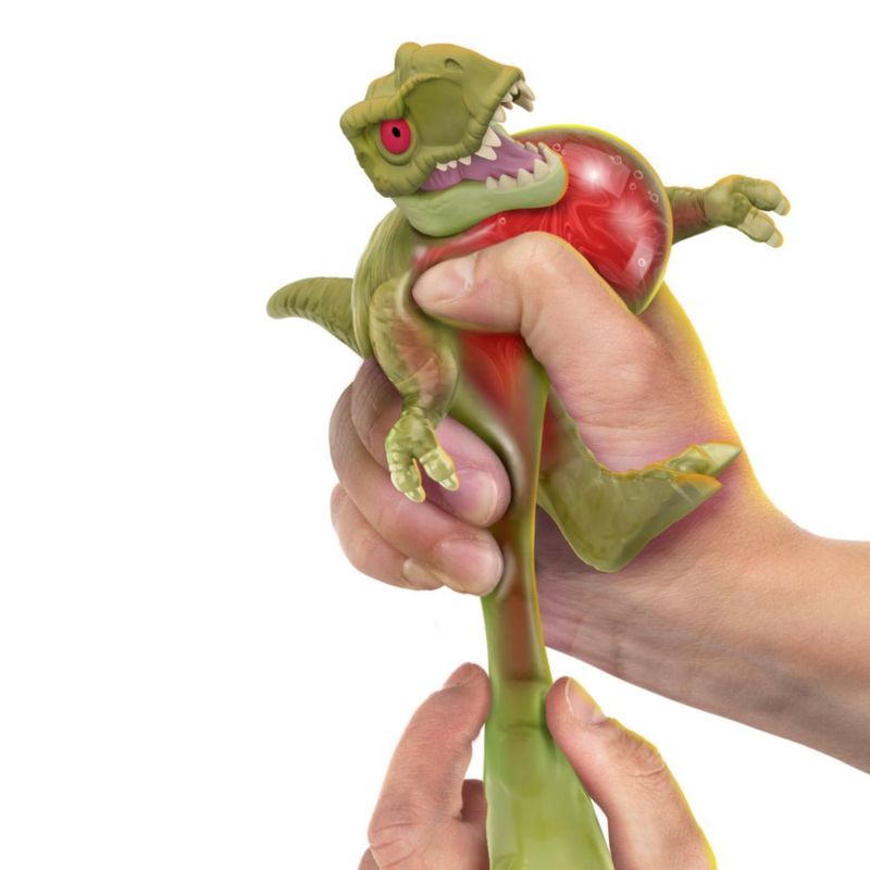 Goo JIT Zu T Rex Jurassic World Figura Elástica Multicolor para Niños