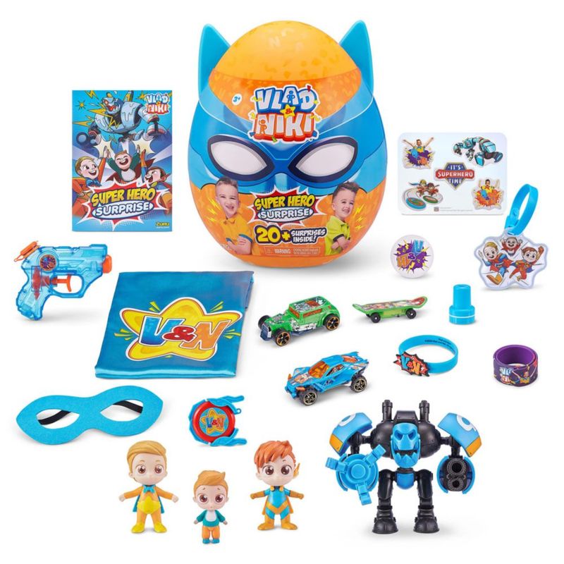 Zuru Batalla de Robots Serie 1 Vlad Niki Superhero Surprise Egg