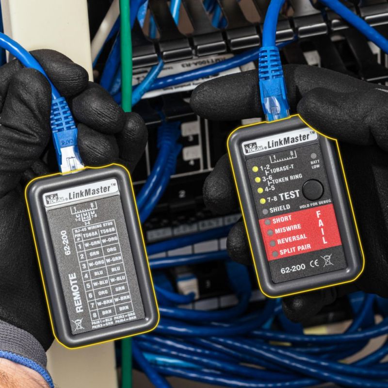 Probador de Cables Ideal Industries Linkmaster UTP/STP