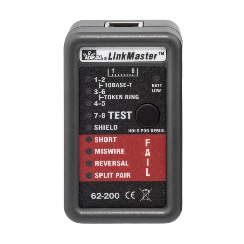 Probador de Cables Ideal Industries Linkmaster UTP/STP