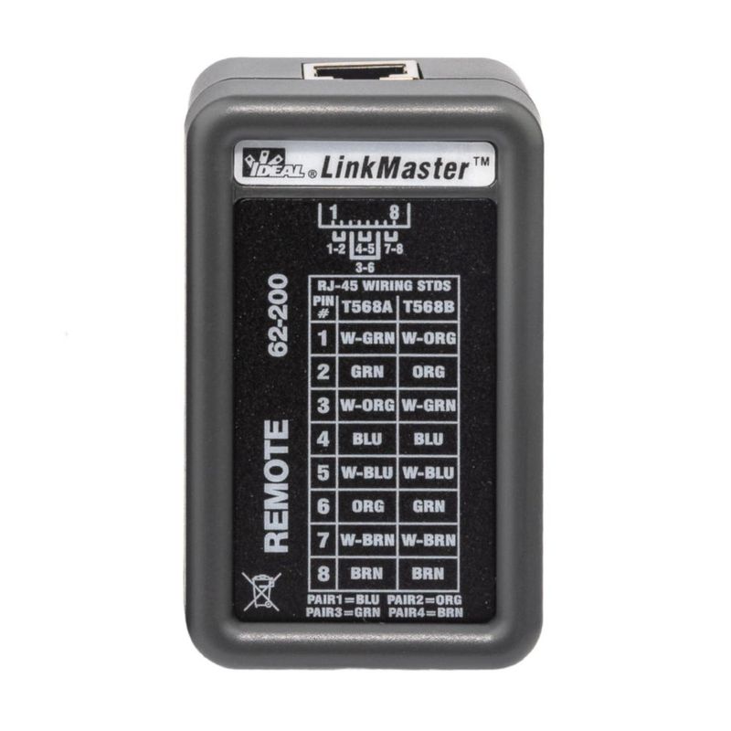 Probador de Cables Ideal Industries Linkmaster UTP/STP