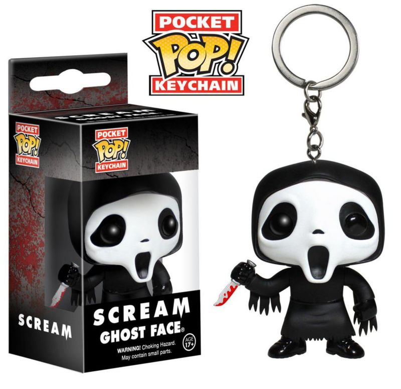 Funko Llavero Scream Ghostface Vinilo Multicolor