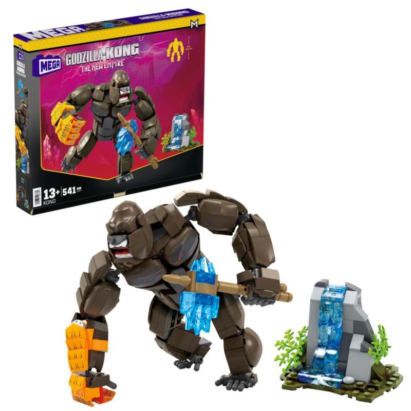 Mega Godzilla x Kong The New Empire Building Set 541 Piezas Figura