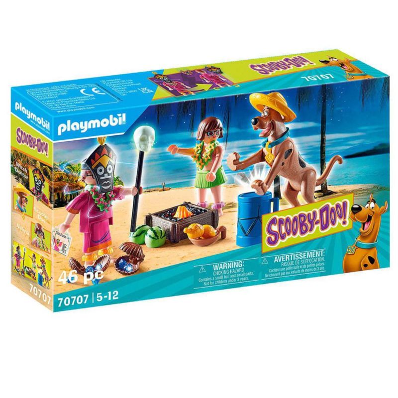 Playmobil Scooby Doo Adventure with Witch Doctor 49 Piezas