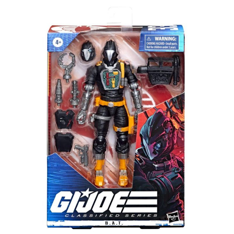 G I Joe Classified Series B A T Figura Coleccionable 15 cm