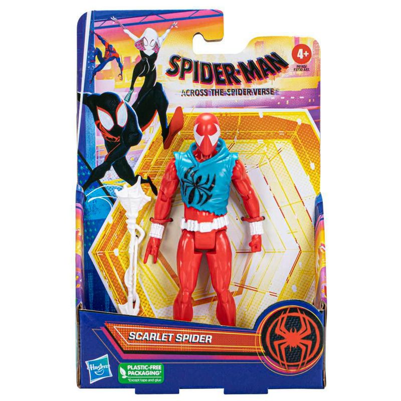 Marvel Spider Man Across the Spider Verse Araña Escarlata 15 cm